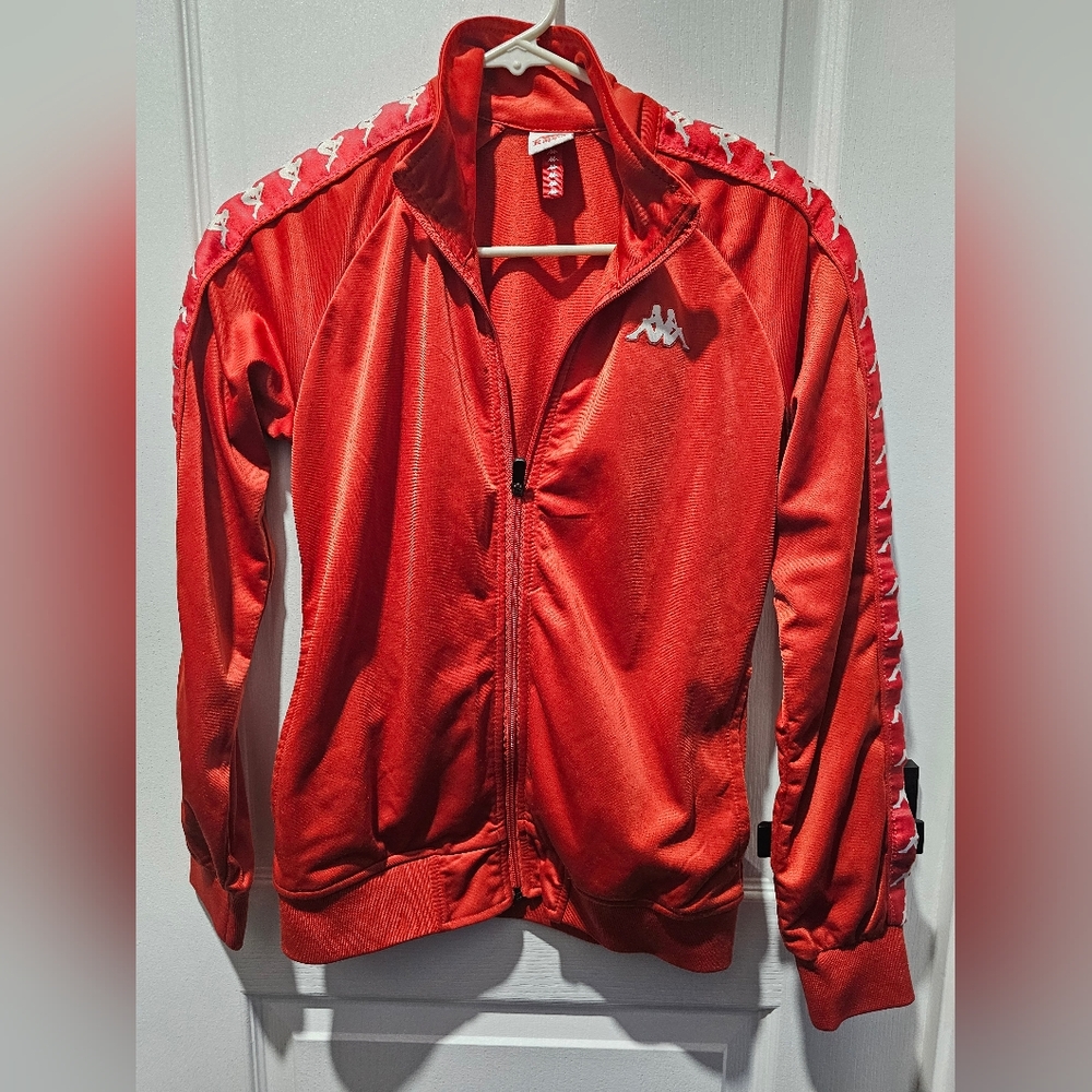Kappa Full Zip Classic Tape Logo Track Jacket